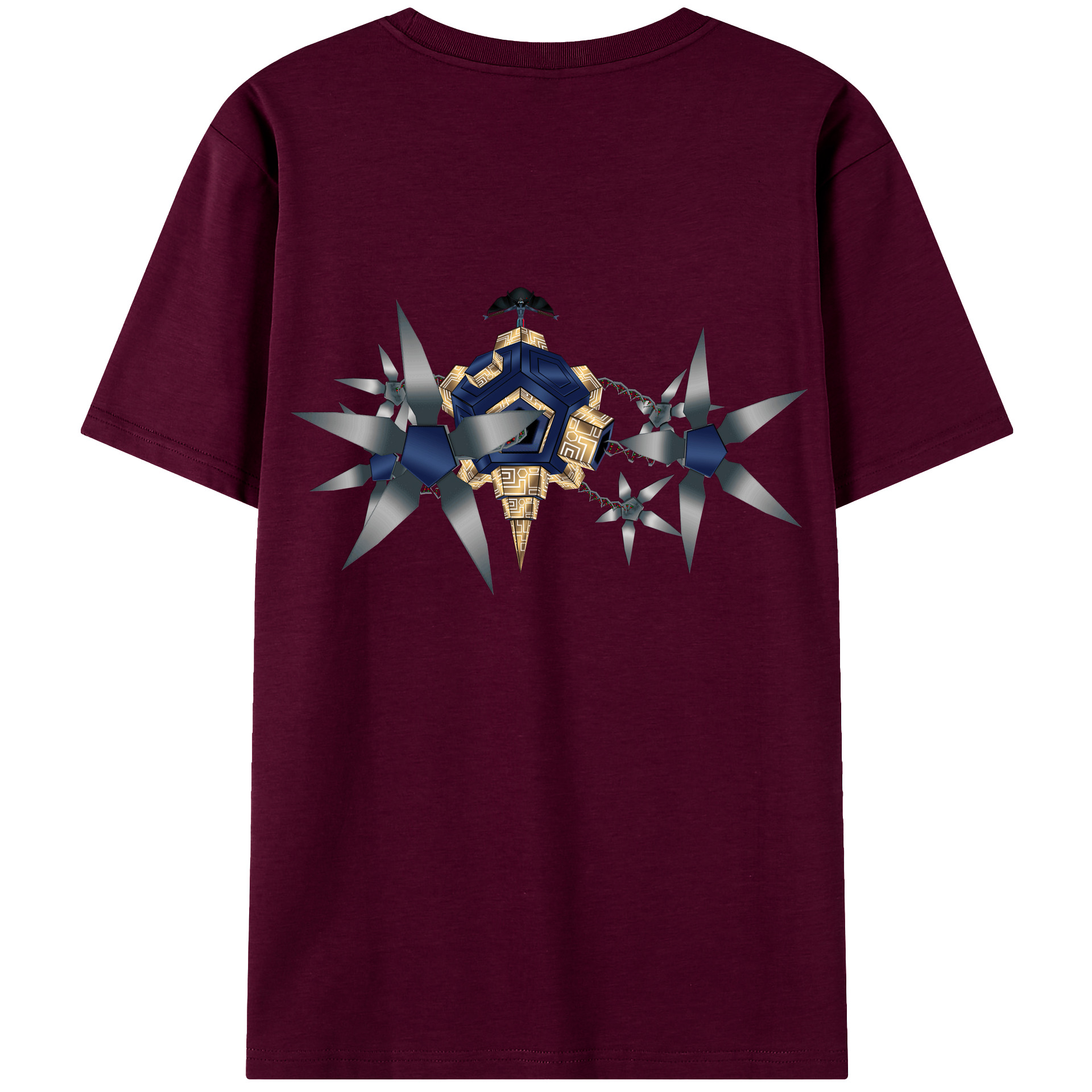 （画像用） Digimon デジタルモンスター/デジモン レディース半袖Tシャツ(バックプリント)